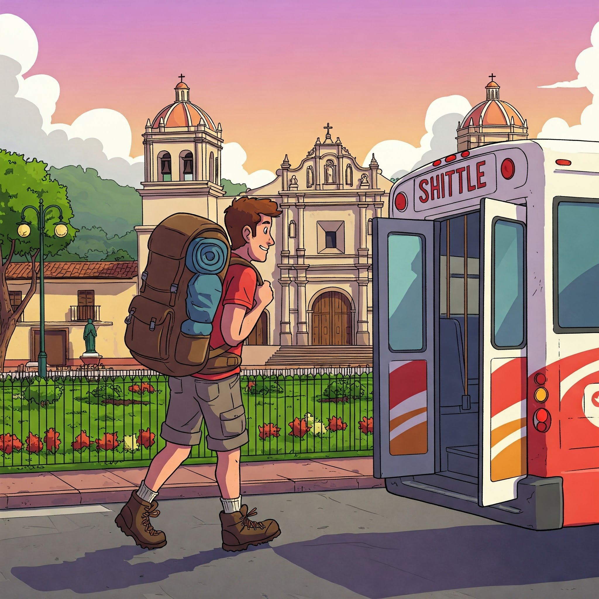 shuttles to and from xela